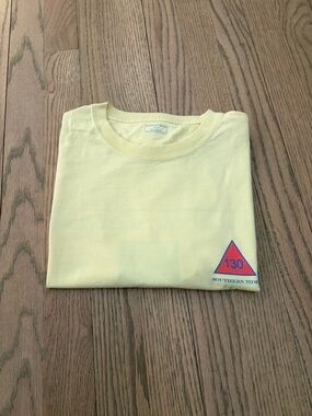 Southern Tide Pale Yellow Short Sleeve Tee